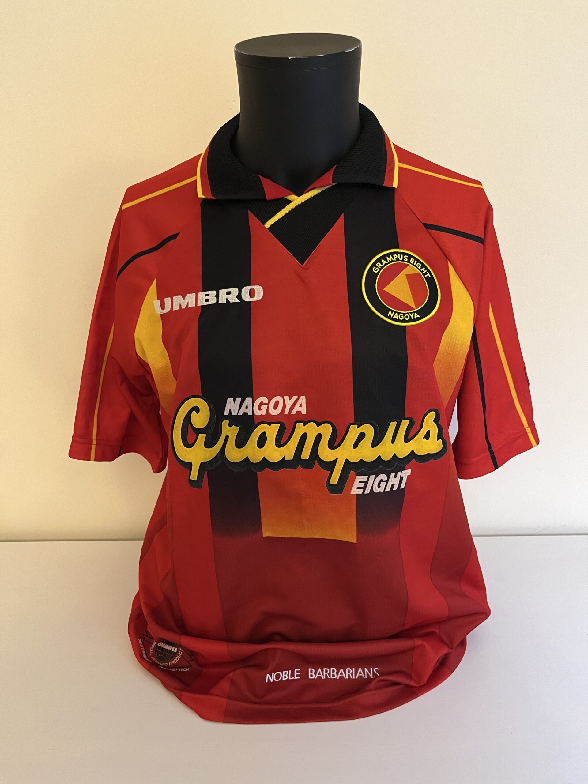 名古屋グランパス 1997 kit Jユニ図鑑 名古屋グランパス1997 by umbro